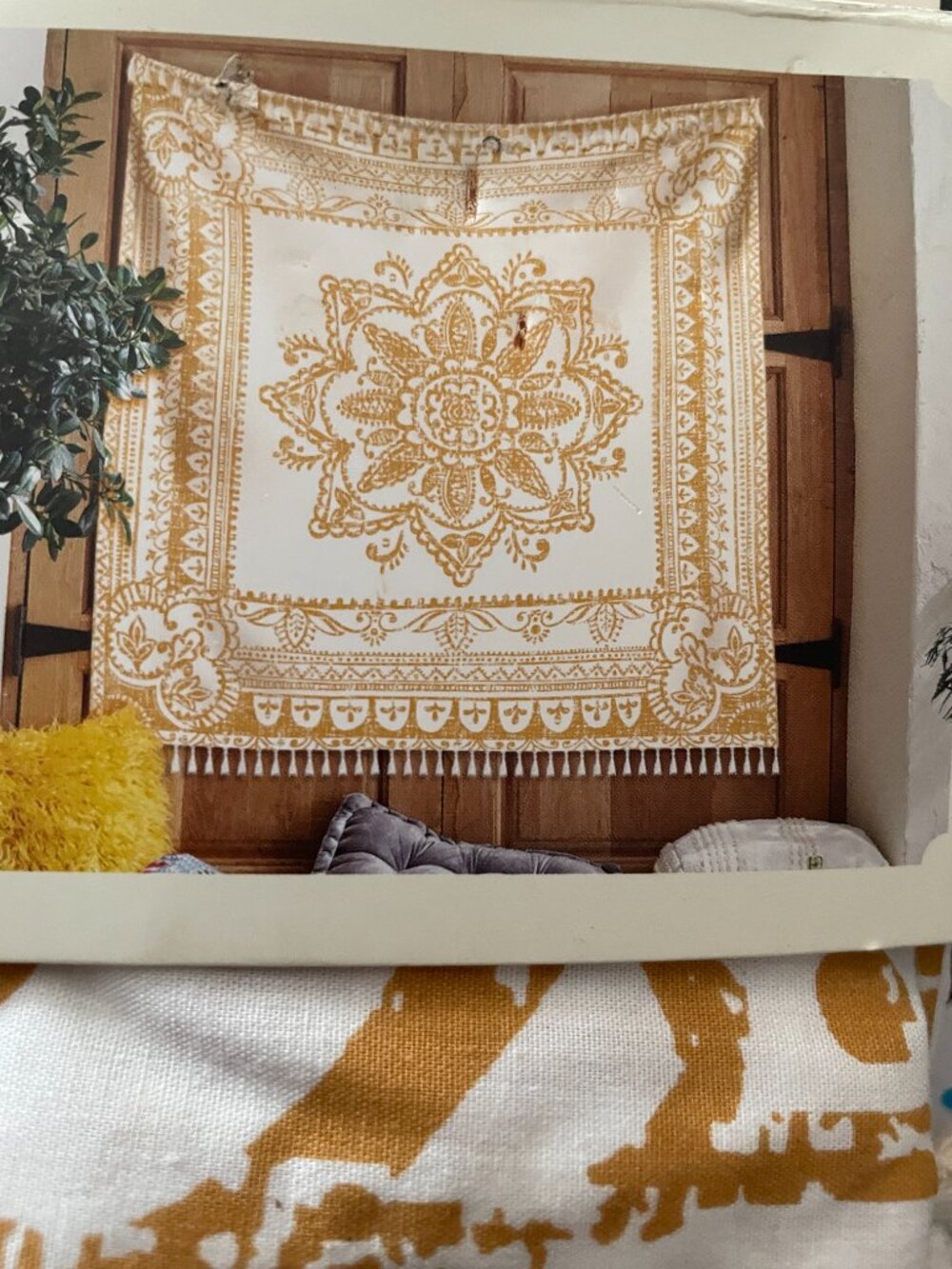 Opalhouse tassel trim tapestry-NWT